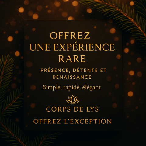 ✨ Offrez une expérience rare – Carte cadeau Bien-Être Corps-Esprit à Sens
