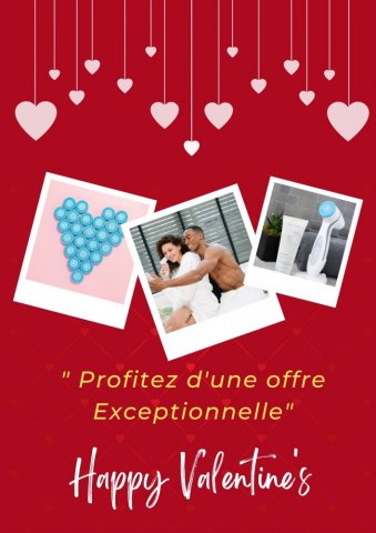 Corps de Lys, votre esthéticienne en ligne de Sens et sa région vous fait une offre exceptionnelle pour la Saint Valentin