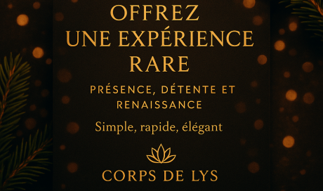 ✨ Offrez une expérience rare – Carte cadeau Bien-Être Corps-Esprit proche de Paris