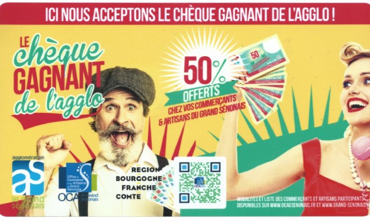 chèque gagnant chez votre esthéticienne à Sens