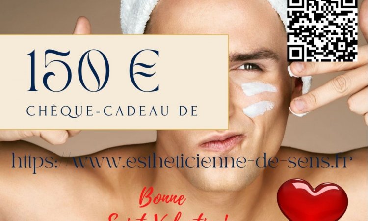 Pour la saint Valentin, pensez à offrir un cadeau bien-être à l'élu de votre coeur dans votre spa et institut de beauté à Sens