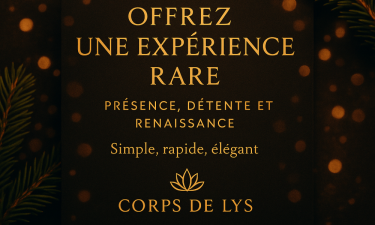 ✨ Offrez une expérience rare – Carte cadeau Bien-Être Corps-Esprit vers Fontainebleau